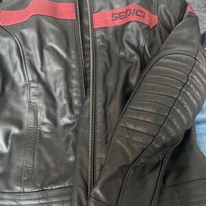 Brand New Vintage 🏍️ Sedici Motorcycle Leather Jacket Women's😎